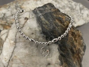Bracciale Clogau Argento e Oro Rosa Iniziali Albero della Vita Affinità Perline 17-18cm V - Foto 1 di 5
