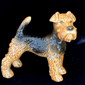 Goebel Airedale Terrier Dog Figurine 5.5"X4.5" Vintage 1979-1990 W Germany - Picture 1 of 10