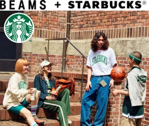 STARBUCKS BEAMS Sweatshirt/T-Shirt/Bag/Bandana/Multi Case/Throwket JAPAN NEW - Picture 1 of 142