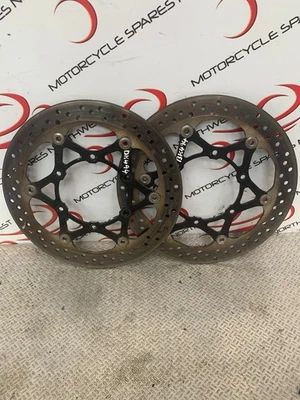 SUZUKI GSX S1000F FRONT BRAKE DISCS 2016 L6 GSXS1000 FRONT DISCS BK494 — 第 1/4 张图片