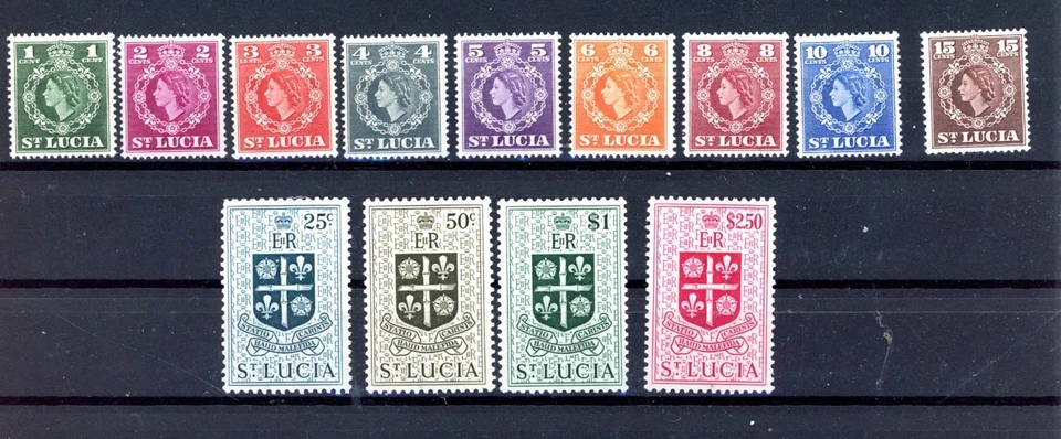 ST. LUCIA--Set Scott #157-#169 Foto 1 de 1