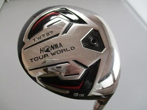 HONMA TOUR WORLD TW737 FW Fairway Wood 3W VIZARD EX-C65 (X) #580 Golf Clubs - Picture 1 of 6