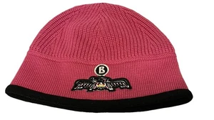 Bogner beanie M pink knit embroidered made in Germany - Picture 1 of 13
