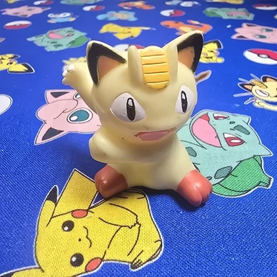 Pokemon Meowth Figura Finger Puppet 2005 Nintendo Bandai PVC De Colección Japón EE. UU. Foto 1 de 4