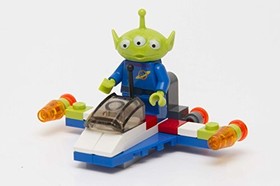 Lego - 30070 - Disney Pixar Toy Story 3 - Alien and Space Ship 34pcs Bagged