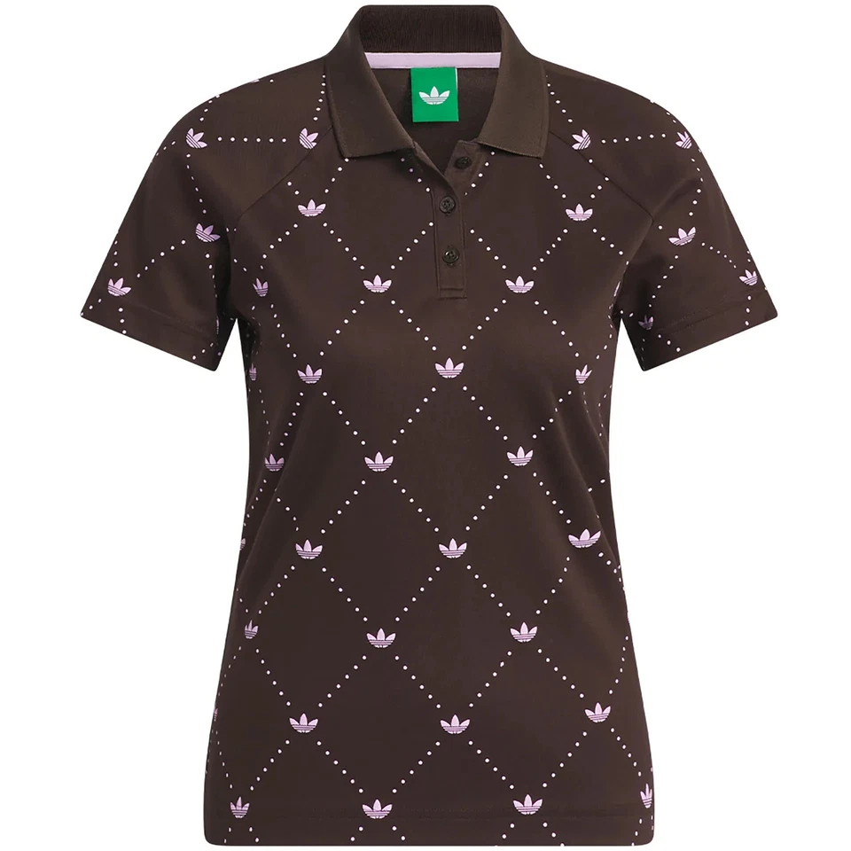 Polo trébol estampado Adidas Originals para mujer Foto 1 de 1