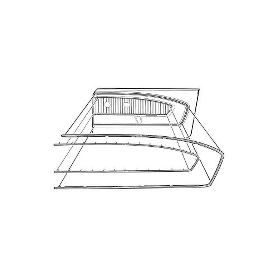 C5ZZ-652042-70 Scott Drake 65-66 Pony puerta panel moldura (derecha) Foto 1 de 1