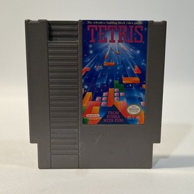 Nintendo Tetris NES Original Cartridge Classic Puzzle Game