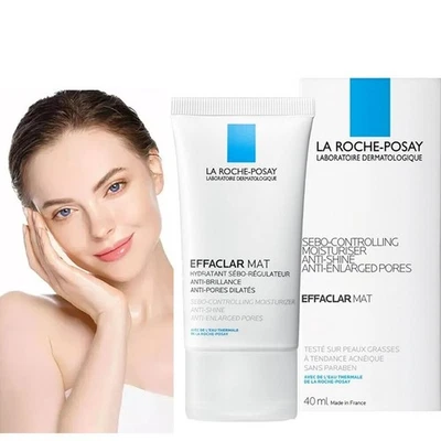 Crema hidratante reguladora de sebo La Roche-Posay Effaclar Mat 40 ml sellada Foto 1 de 4