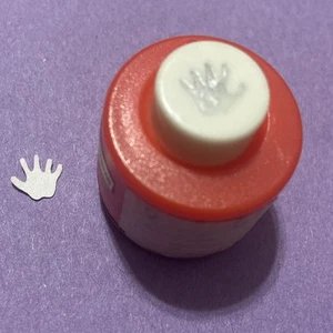 Family Treasures Craft Press Hole Punch Right Hand Wave Body Part - Picture 1 of 6