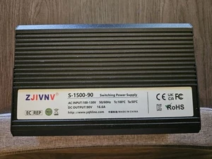 1500W Switching Power Supply AC-DC SMPS Output 90v 16A dc, Input 110VAC (90VDC) - Bild 1 von 5
