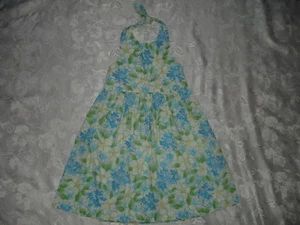Girls CHARTER CLUB Floral HALTER DRESS Sz 3/3T - Picture 1 of 1