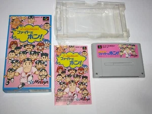 All Japan Pro Wrestling Fight da Pon Super Famicom Japan +Box Manual US Seller - Picture 1 of 12
