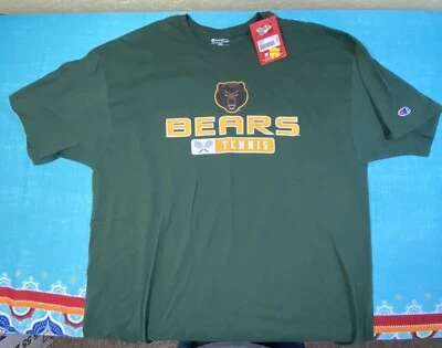 Camiseta deportiva de tenis Baylor Bears Champion para hombre 2XL Green Bears nueva con etiquetas Foto 1 de 4
