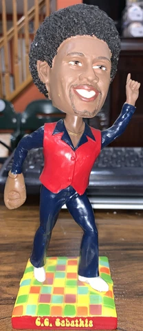 C.C. SABATHIA Cleveland Indians 2007 Bobblehead SGA Disco MLB Guardians Cover
