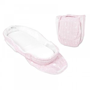 Baby Delight Snuggle Nest Harmony Portable Bassinet | Co-sleep | Pink - Picture 1 of 12