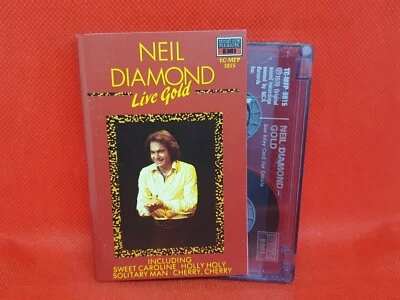 Neil Diamond - Live Gold (Reissue) (1970) Cassette RARE (VG+) - Image 1 of 2