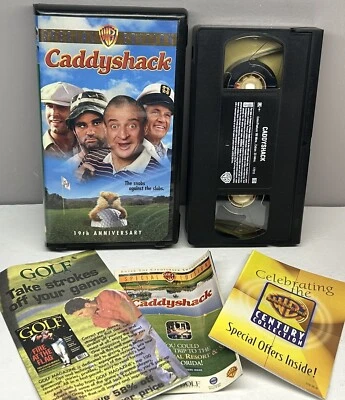 Caddyshack Special Edition VHS Video Tape Chase Dangerfield Clamshell Nearly New - Image 1 of 4