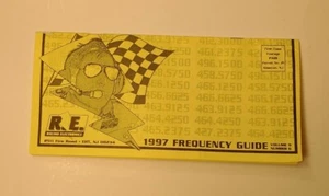 Vintage 1997 Racing Electrics Frequency Guide 23 Pages NASCAR INDY Busch Winston - Picture 1 of 5