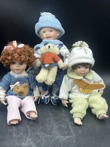 Ashton Drake Dolls Set Of Three - Picture 1 of 14