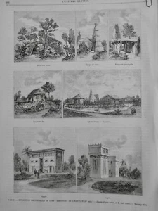 1888 History Habitation Universal Exhibition 1 Old Newspaper - Picture 1 of 1
