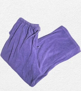 Cw Classics Women’s Terry Pant Pockets Purple Size PXL - Picture 1 of 4