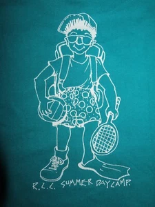 Vintage Hanes Label The Racquet Club of CONCORD R.L.L. SUMMER DAY CAMP XL Shirt - Picture 1 of 5