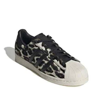 Entrenadores de cuero para hombre ADIDAS ORIGINALES SUPERSTAR 82 - todos los tamaños - leopardo/poni. - Imagen 1 de 6