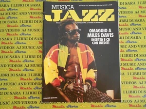 Rivista MUSICA JAZZ 11/1991 Miles Dadis Buddy Colette Toots Thelemans No cd - Picture 1 of 1