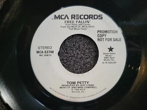 TOM PETTY AND THE HEARTBREAKERS FREE FALLIN' WLP WHITE LABEL PROMO - Picture 1 of 2