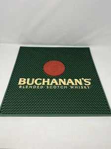 Buchanan's Blended Scotch Whisky Rubber Bar Spill Mat Scotland 16.5” NEW VHTF! - Picture 1 of 11