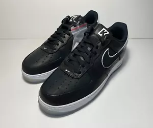 DS BRAND NEW 2019 NIKE AIR FORCE 1 LOW COLIN KAEPERNICK SIZE 10.5 3M BLACK OG 10 - Picture 1 of 11