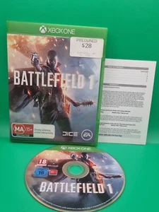 Battlefield 1 Xbox One Microsoft Complete W Manual - Very Good Condition - Picture 1 of 3