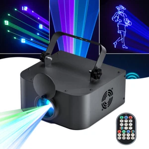 3D Animation Effect RGB Full Color Laser Light DJ Stage Effect Party Club Lights - Picture 1 of 6