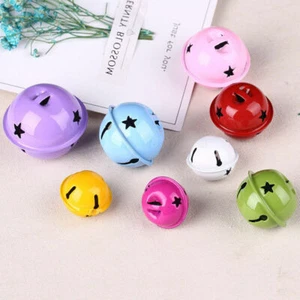 20X Pendant Craft Jingle Bells Jewelry Accessory DIY Christmas Decor Pet Collar - Picture 1 of 16