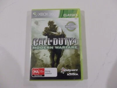 Call Of Duty 4 Modern Warfare Microsoft Xbox 360 PAL Complete - image 1 of 4