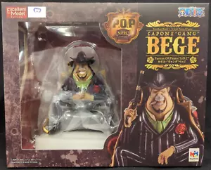 NUOVA Figura Megahouse Ritratto Dei Pirati ONE PIECE S.O.C CAPONE GANG BEGE Giappone - Foto 1 di 2