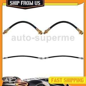 Front Rear Kit Brake Hose Line 4x For 1962-1965 Plymouth Belvedere 6.3L