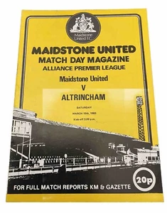 MAIDSTONE UNITED V ALTRINCHAM - ALLIANCE PREMIER LEAGUE - 15/3/1980 - Picture 1 of 1