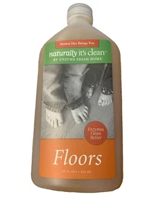 Naturally It’s Clean Enzyme Floor Cleaner 16 FL OZ Discontinued New Sealed - Picture 1 of 6