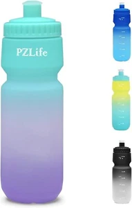24oz Bike Squeeze Trinkflasche, BPA frei Fahrrad Wasserflasche, auslaufsicher - Bild 1 von 8