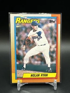 1990 Topps Nolan Ryan Baseball Card #1 Near Mint - Picture 1 of 2