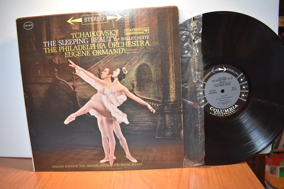 Ormandy Philadelphia Tchaikovsky Sleeping Beauty LP Columbia 6 Eye Stereo Foto 1 de 2