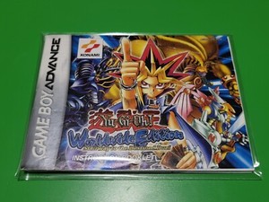Yu Gi Oh Worldwide Edition Nintendo GBA Game Boy Advance Manual Yu-Gi-Oh