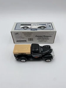 1940 Ford Pickup Truck Locking Coin Bank Liberty Classics 1:25 Ltd Ed Hood Opens - Picture 1 of 11