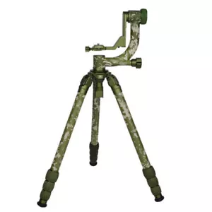 Sirui CT-3204 Camo Carbon fiber tripod CH-20 Gimbal Head For Nikon Canon - Picture 1 of 17