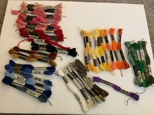 DMC Hand Embroidery Floss Lot - Picture 1 of 3