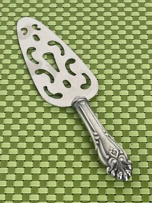 Cubiertos vintage de plata esterlina con mango hueco ornamentado para servidor de pasteles/pasteles - 9 1/2" Foto 1 de 4