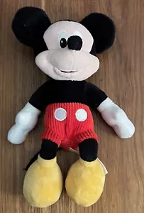 Disney Mickey Mouse Small Plush “Pre-Owned” - Picture 1 of 4