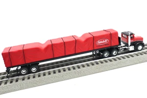 SpecCast 1:43 - Peterbilt Truck and Trailer - Red, C-8 LN - Picture 1 of 24